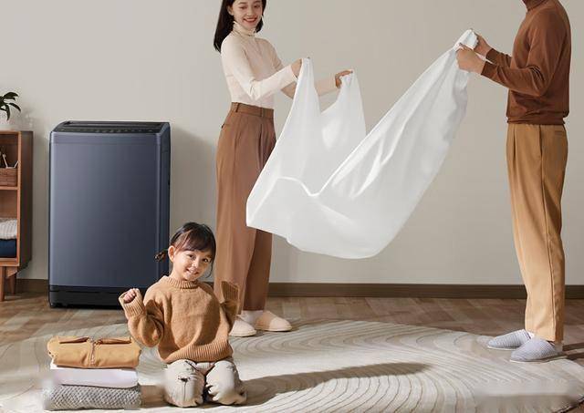 J301：849元畅享12KG智能洗衣体验long8登录小米波轮洗衣机XQB12
